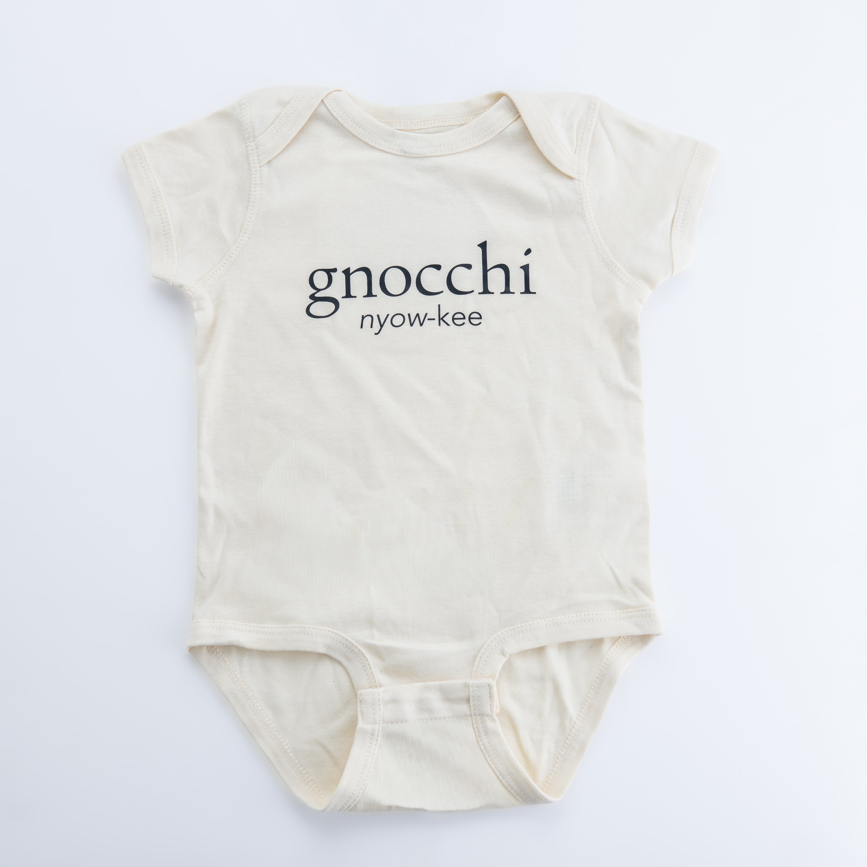 Gnocchi Baby Onesie