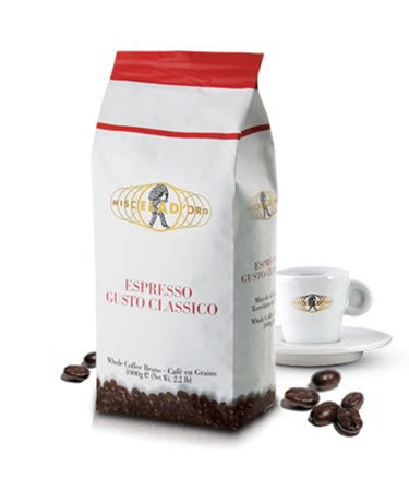 Miscela D'Oro Espresso Gusto Classico Coffee 250g - VendaRavioli