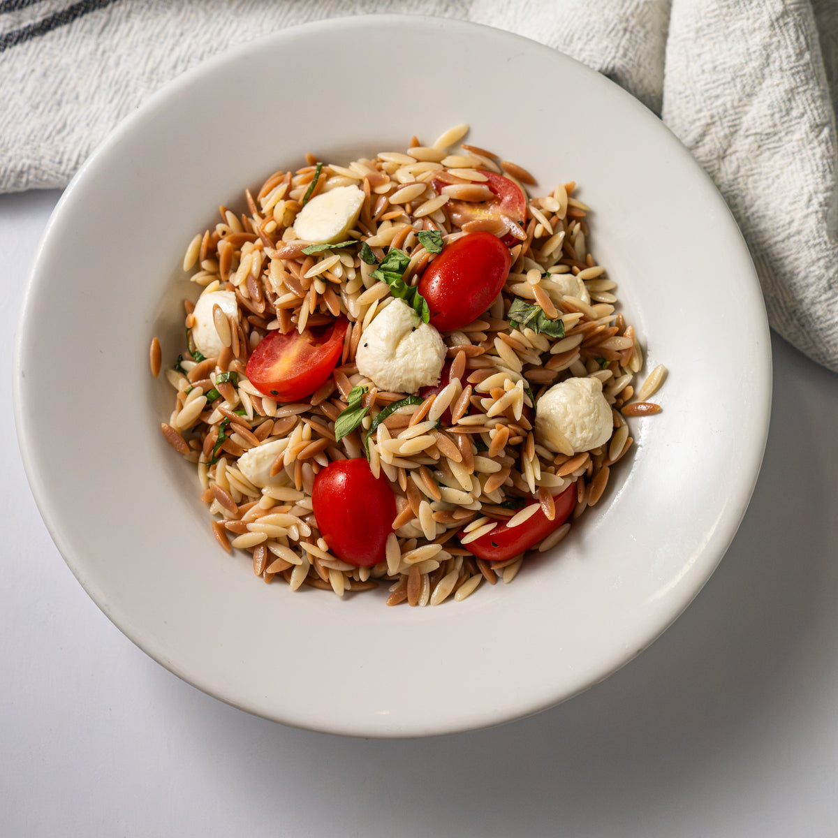 Toasted Orzo Salad - VendaRavioli