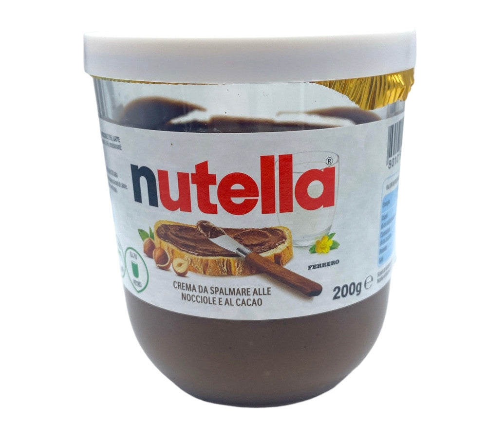7.7oz Imported Nutella Glass Jar