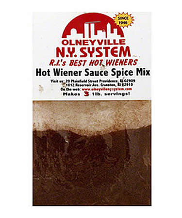 Olneyville NY System Hot Wiener Sauce Mix - VendaRavioli