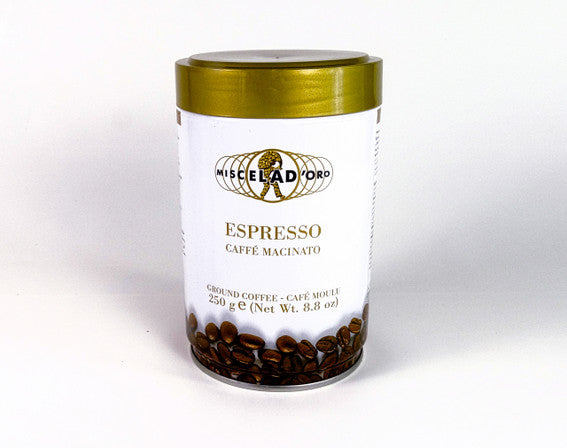 MISCELA D'ORO ESPRESSO CAFFE MACINATO (CAN) - VendaRavioli