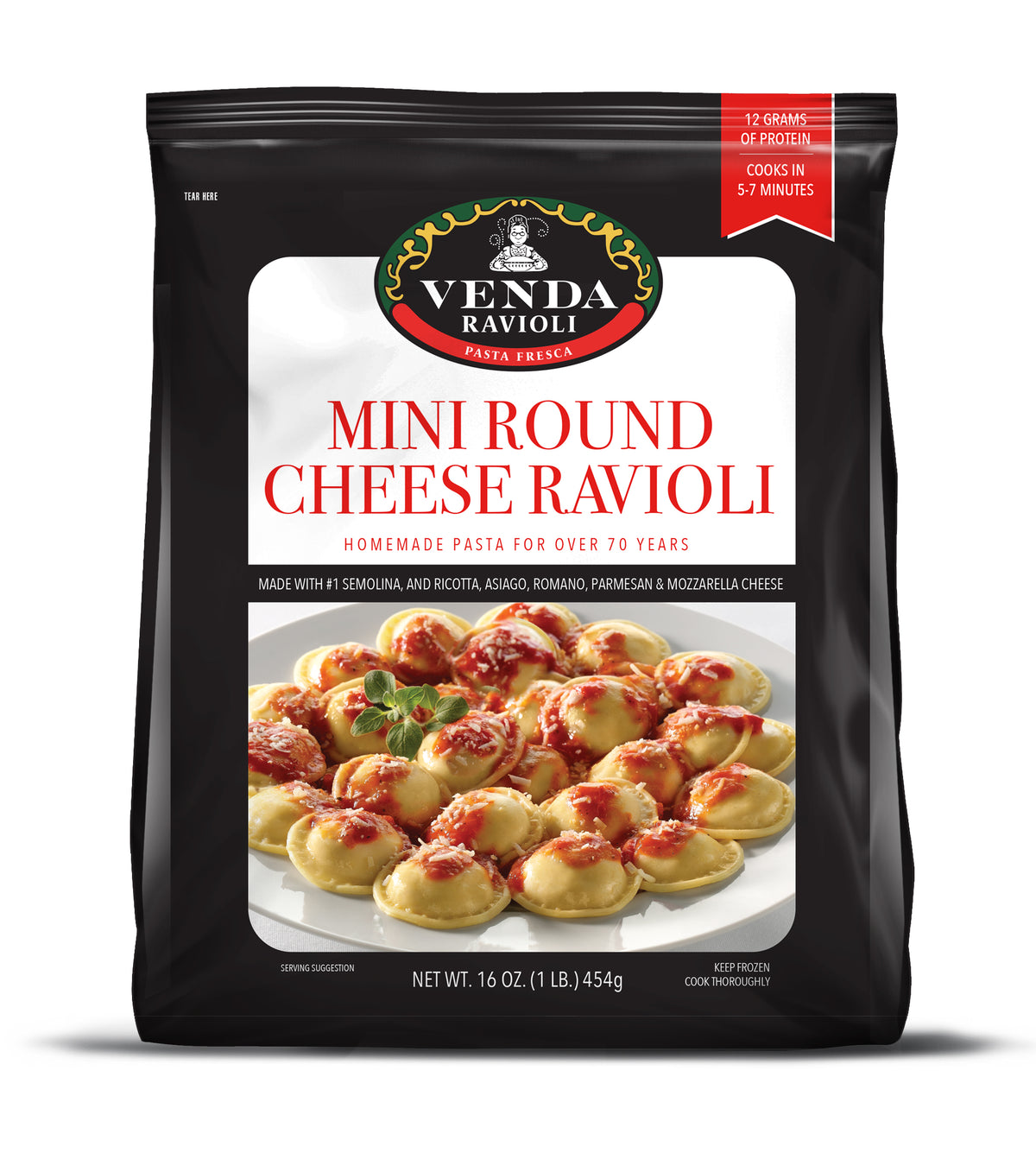 Mini Round Cheese Ravioli – Venda Ravioli
