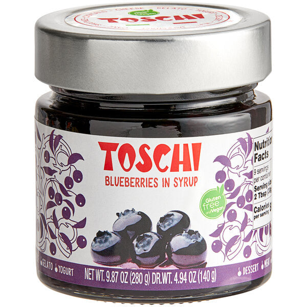 10oz Toschi BlueBerries In Syrup - VendaRavioli